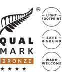 Qualmark Bronze 4 Star rated